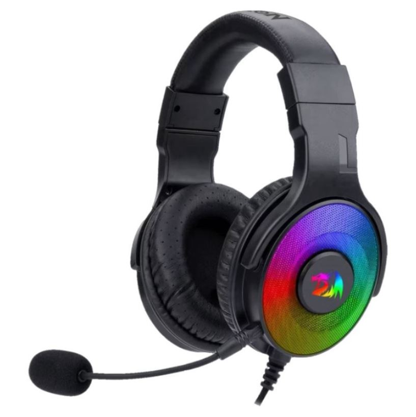 Auricular Gamer Redragon Pandora H350-RGB USB - Negro