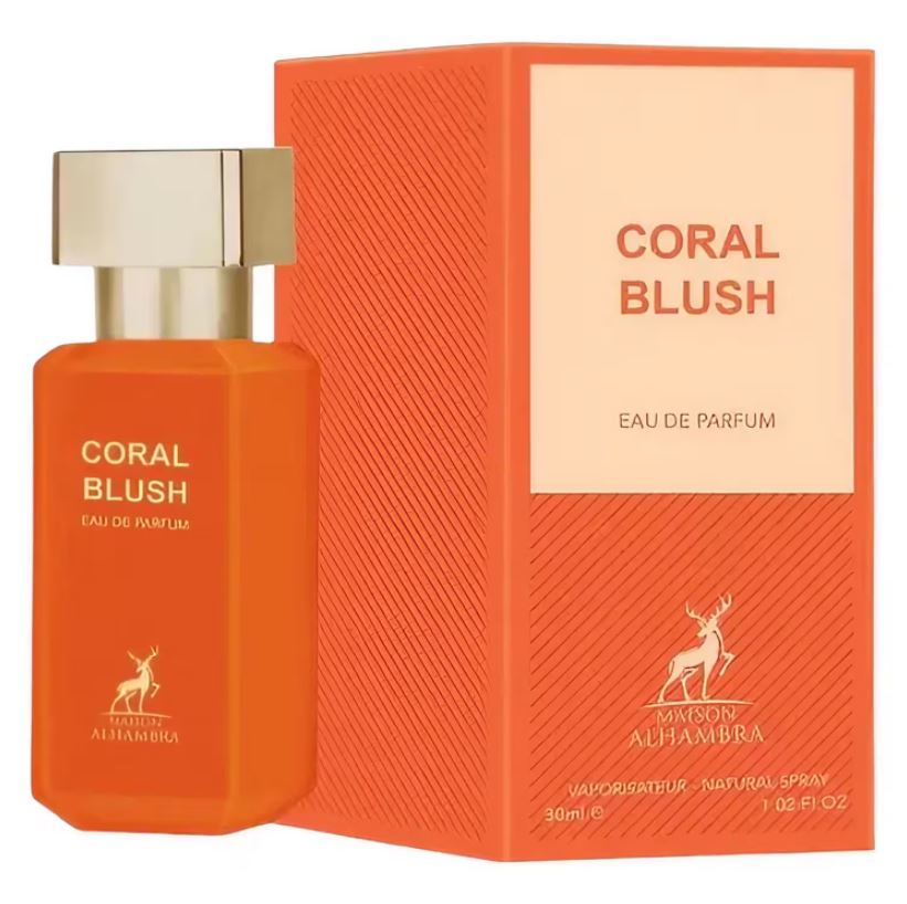 Perfume Maison Alhambra Coral Blush Eau De Parfum Femenino 30ml