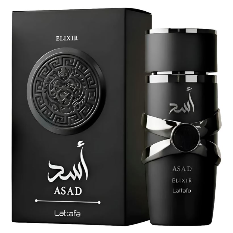 Perfume Lattafa Asad Elixir Eau De Parfum 100ML Black