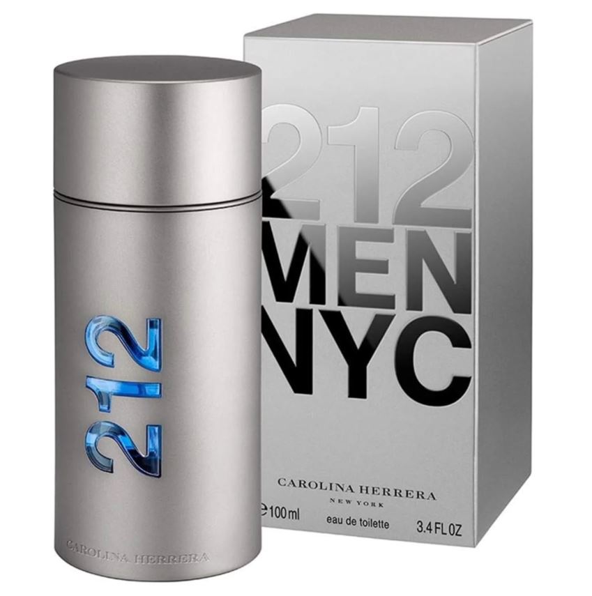 Perfume Carolina Herrera 212 Eau De Toilette Masculino 100ml