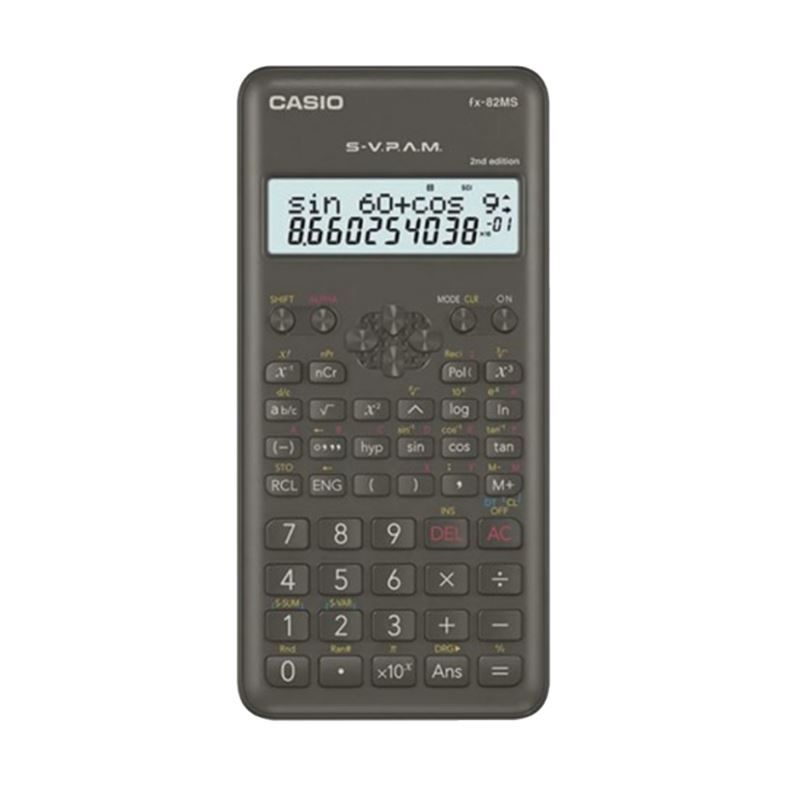 Calculadora Científica Casio Fx-82ms-2-W New Edition