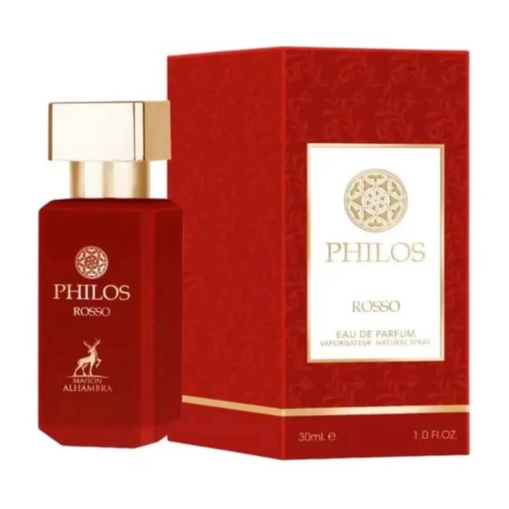 Perfume Maison Alhambra Philos Rosso Eau De Parfum Unissex 30ml