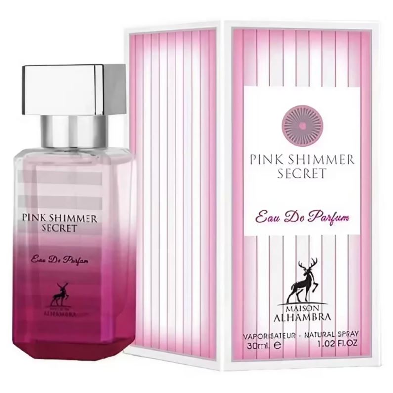 Perfume Maison Alhambra Pink Shimmer Secret Eau De Parfum Femenino 30ml
