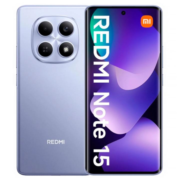 Celular Xiaomi Redmi Note 15 4G 512GB 8GB RAM Dual SIM Pant. 6.77" - Lila (Global)