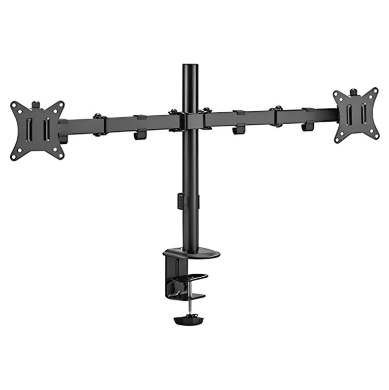 Soporte De Monitor FTX FTX66-C024 17" A 32" / 9K / Duplo / Articulado - Negro