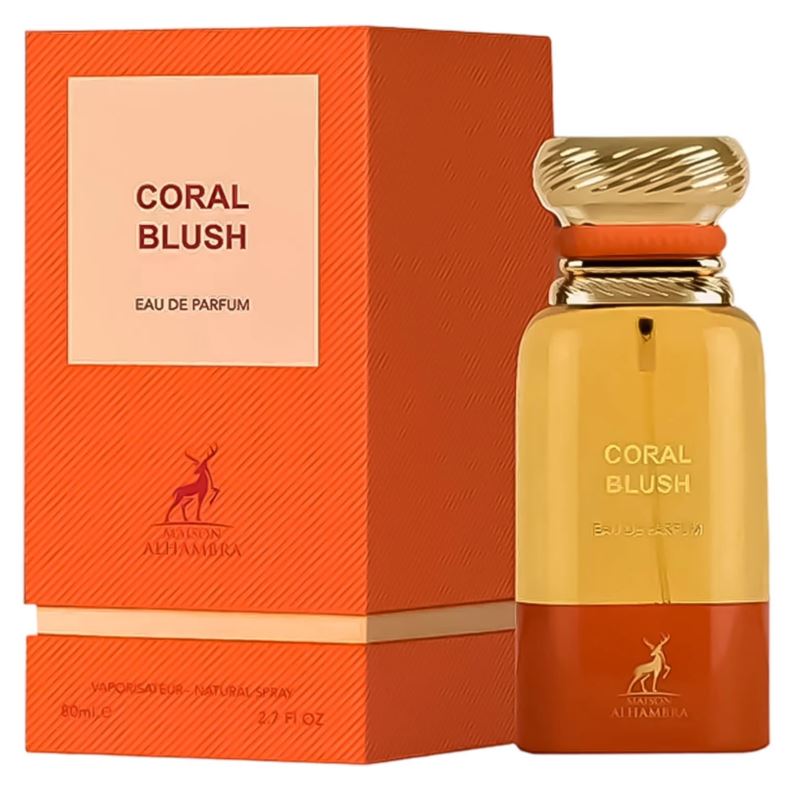 Perfume Maison Alhambra Coral Blush Eau De Parfum Femenino 80ml