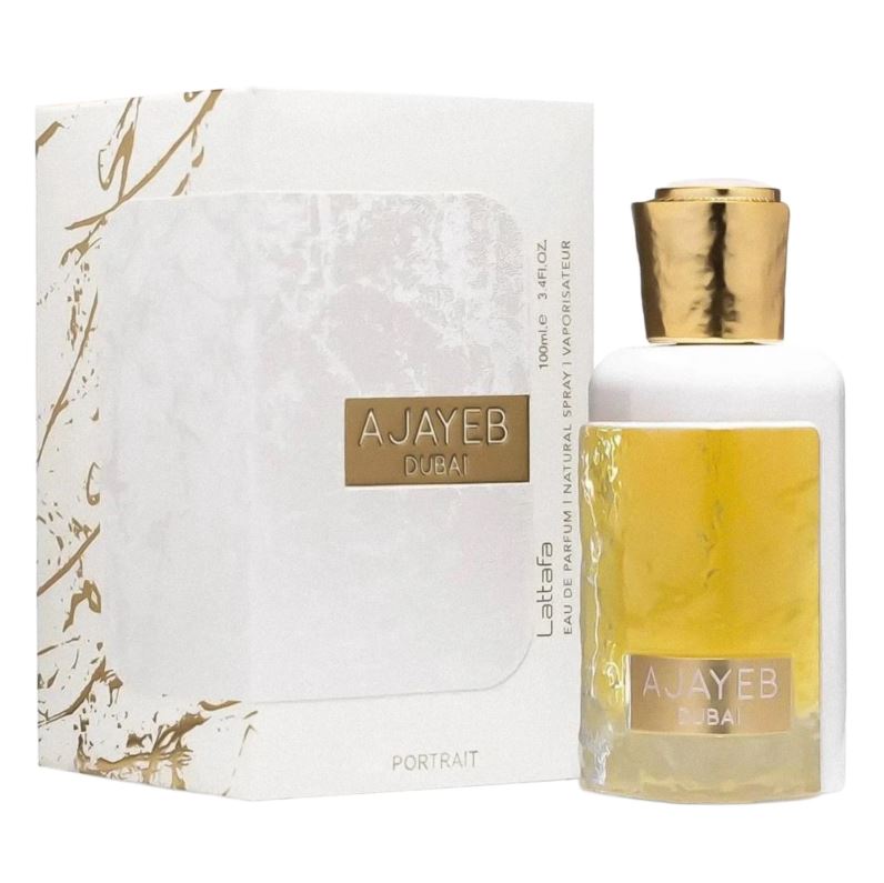 Perfume Lattafa Ajayeb Dubai Portrait Eau De Parfum Unissex 100ml