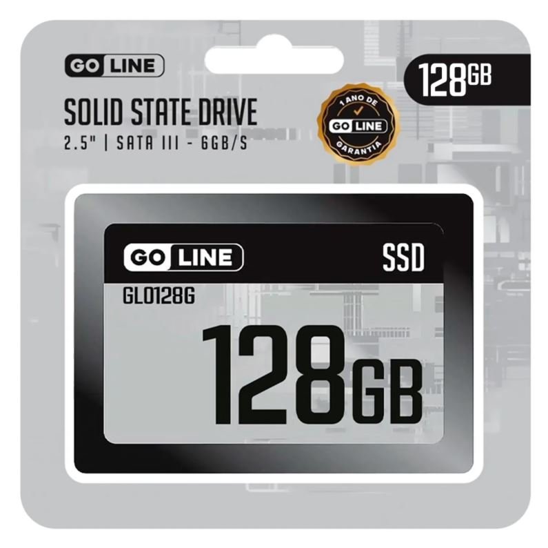 SSD Goline 128GB 2.5" SATA 3 - GL0128G