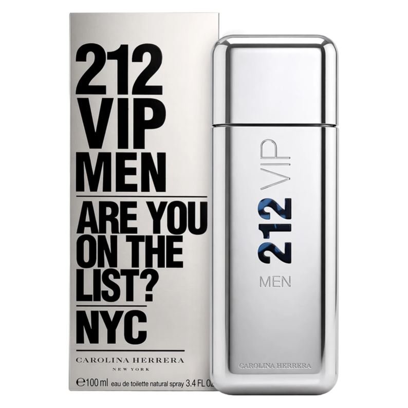 Perfume Carolina Herrera 212 Vip Eau De Toilette Masculino 100ml