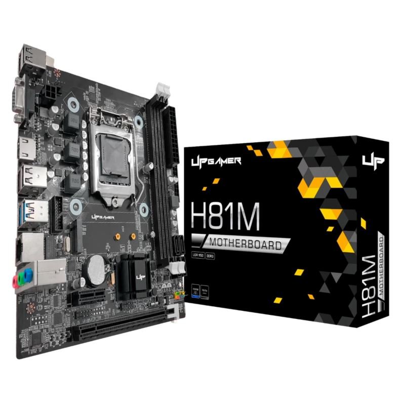 Placa Madre UP Gamer H81M DDR3 Socket LGA 1150 Chipset Intel H81 Micro ATX