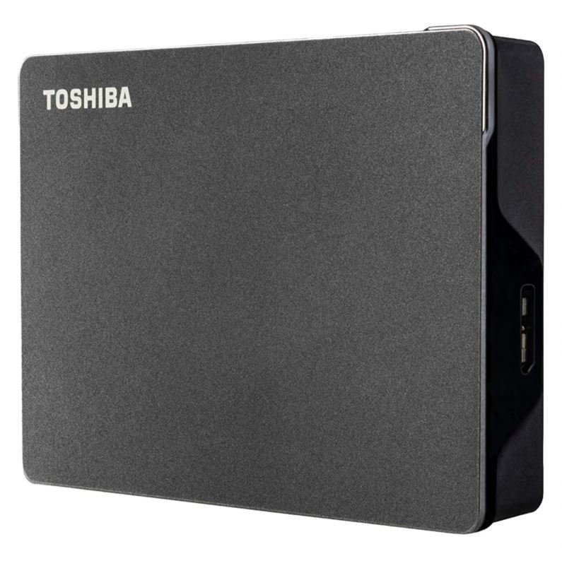 HD Externo Portátil Toshiba Canvio Gaming 4TB 2.5" USB 3.2 - Negro (HDTX140XK3CA)