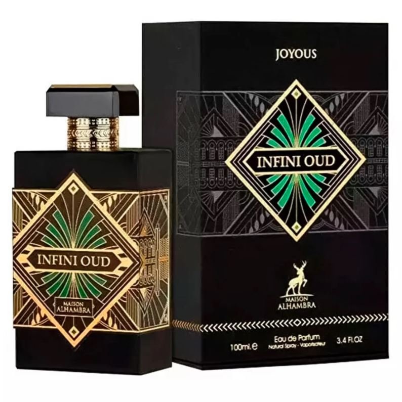 Perfume Maison Alhambra Infini Oud Joyous Eau De Parfum Unissex 100ml
