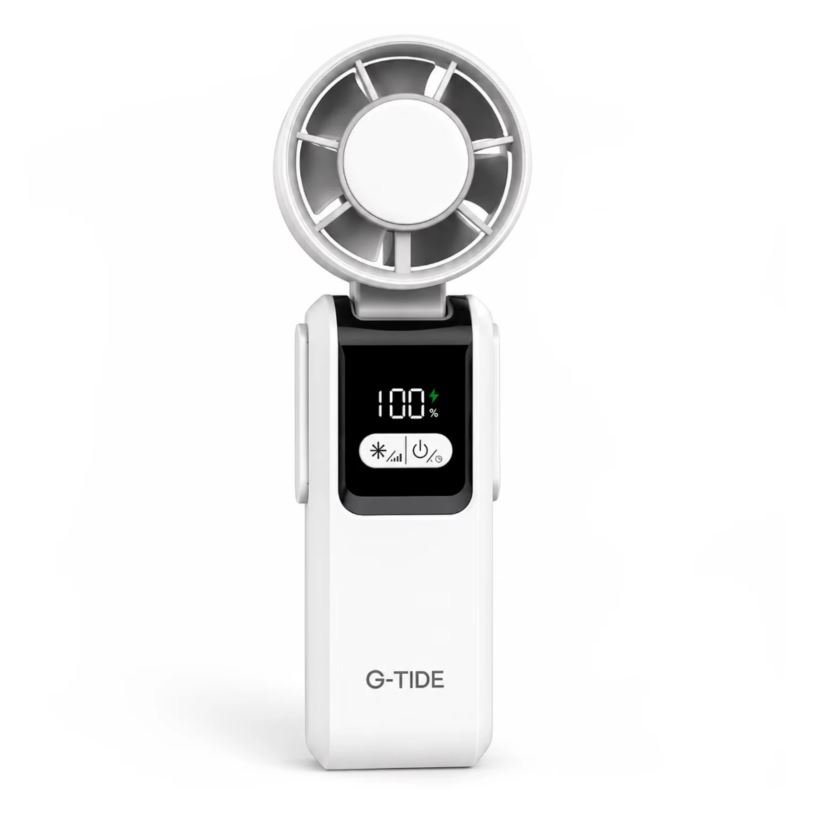 Mini Ventilador G-Tide FH02 Recargable 4400mAh - White