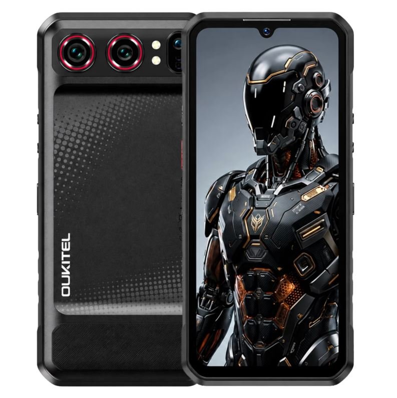 Celular Oukitel WP68 Air 512GB 12GB RAM Dual SIM Pantalla 6.88" - Negro